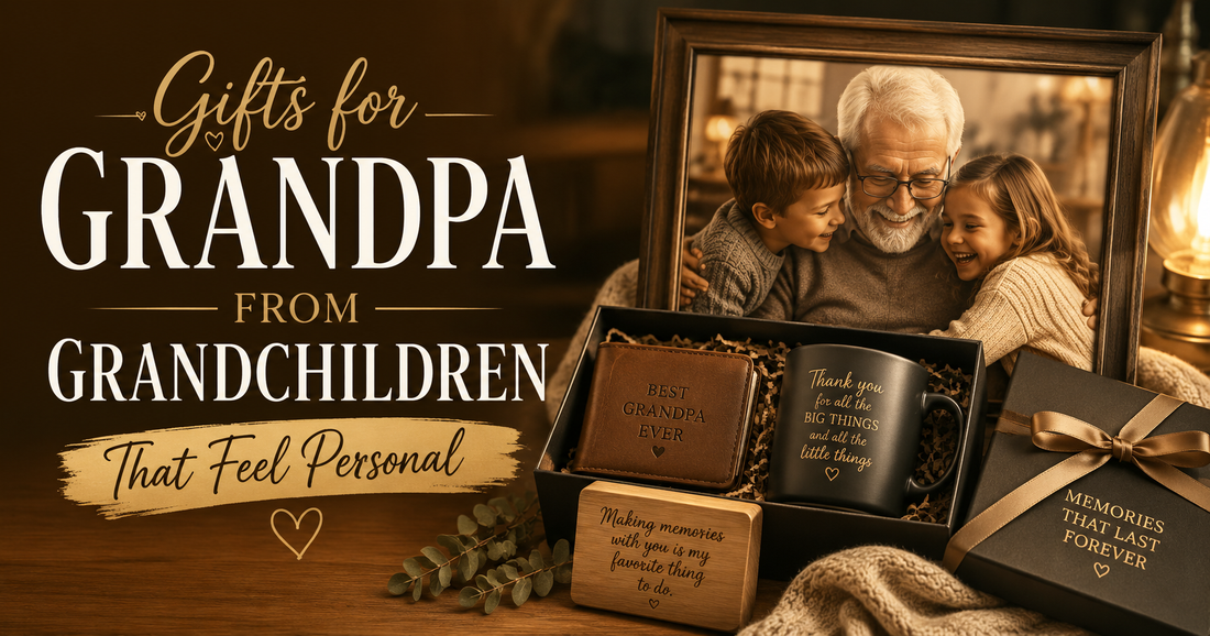Gifts for Grandpa From Grandchildren That Feel Personal