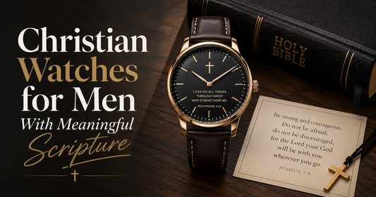Christian Watches for Men With Meaningful Scripture