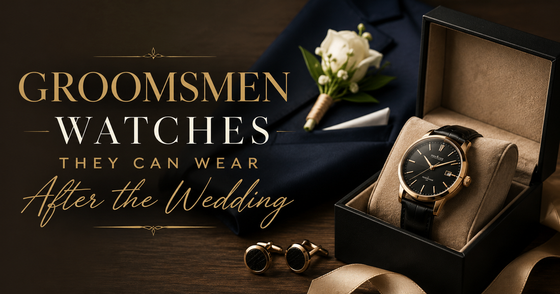Groomsmen Watches They Can Wear After the Wedding
