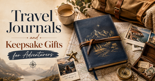 Travel Journals and Keepsake Gifts for Adventurers