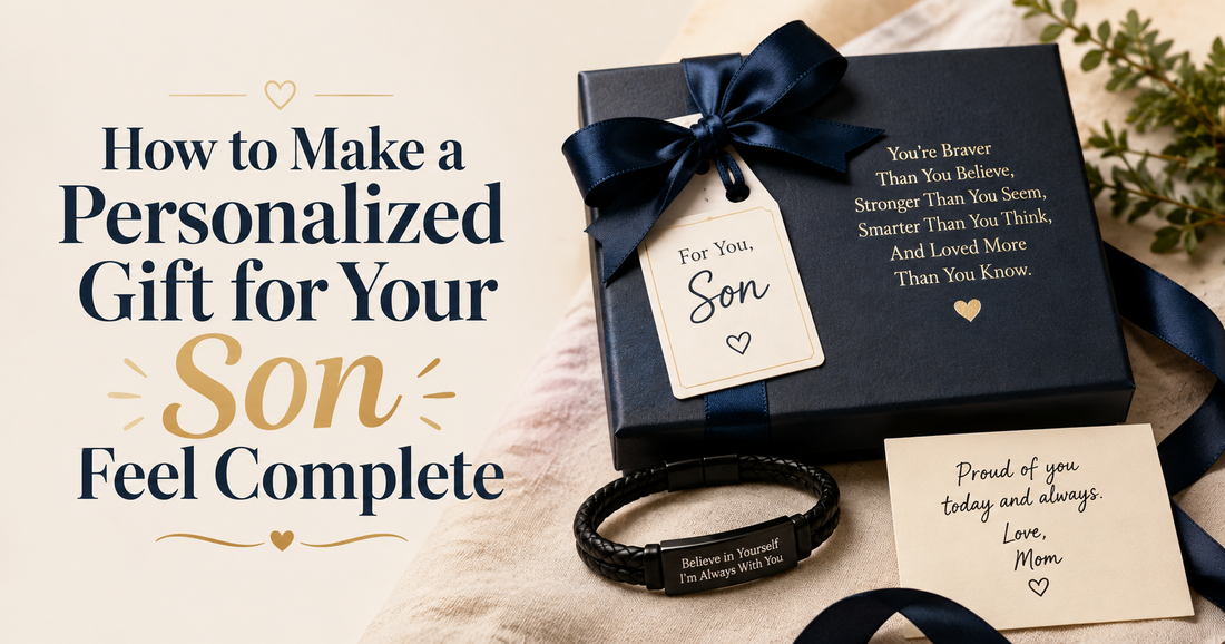 How to Make a Personalized Gift for Your Son Feel Complete