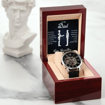 All That You Do openwork watch, alternate product view