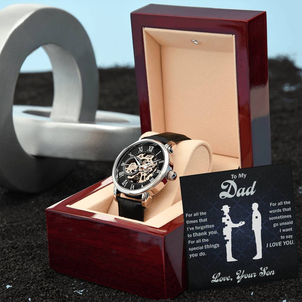 All That You Do openwork watch, additional detail image
