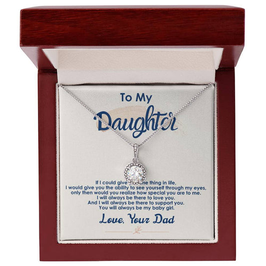 Always Be My Baby Girl Eternal Hope Necklace, alternate product image