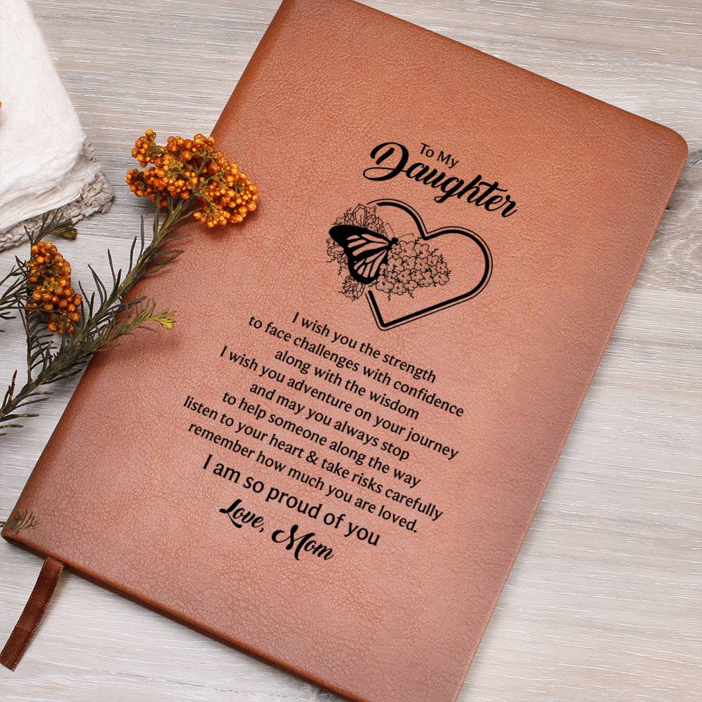 So Proud Of You -Leather Journal
