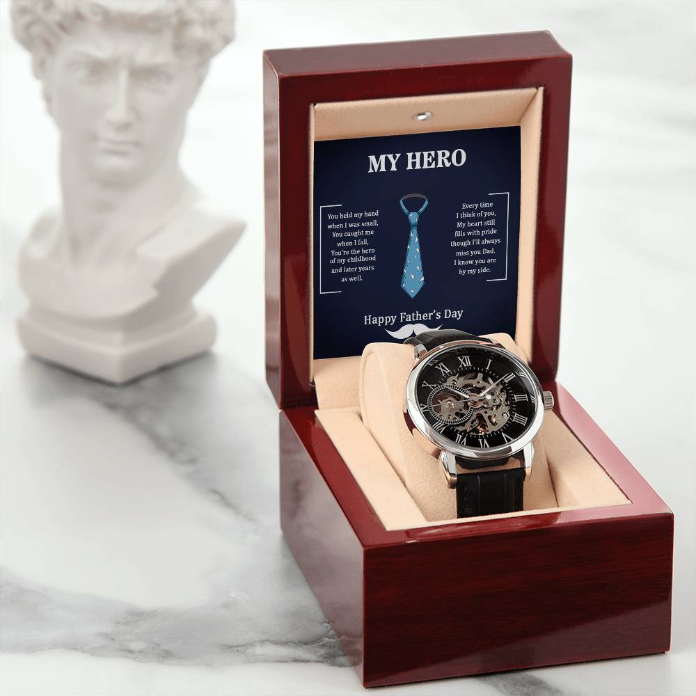 My Hero Dad -Openwork Watch