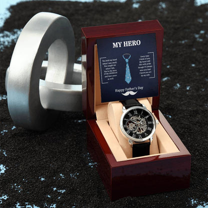 My Hero Dad -Openwork Watch