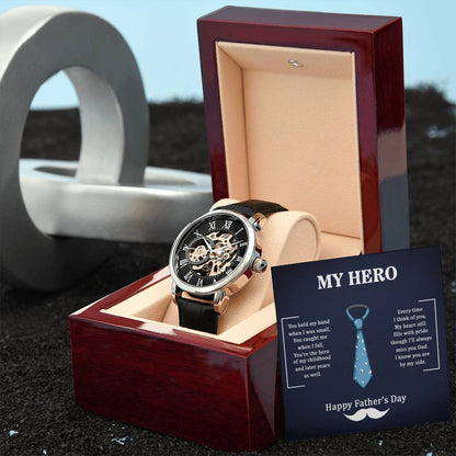 My Hero Dad -Openwork Watch