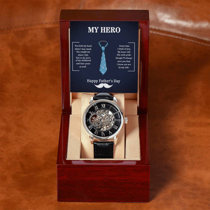 My Hero Dad -Openwork Watch
