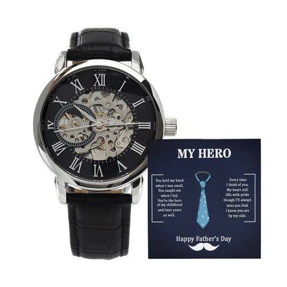 My Hero Dad -Openwork Watch
