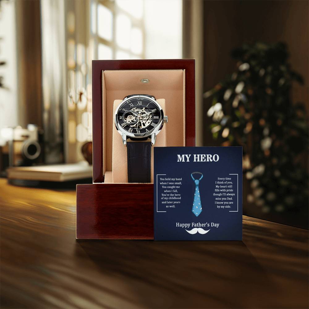 My Hero Dad -Openwork Watch