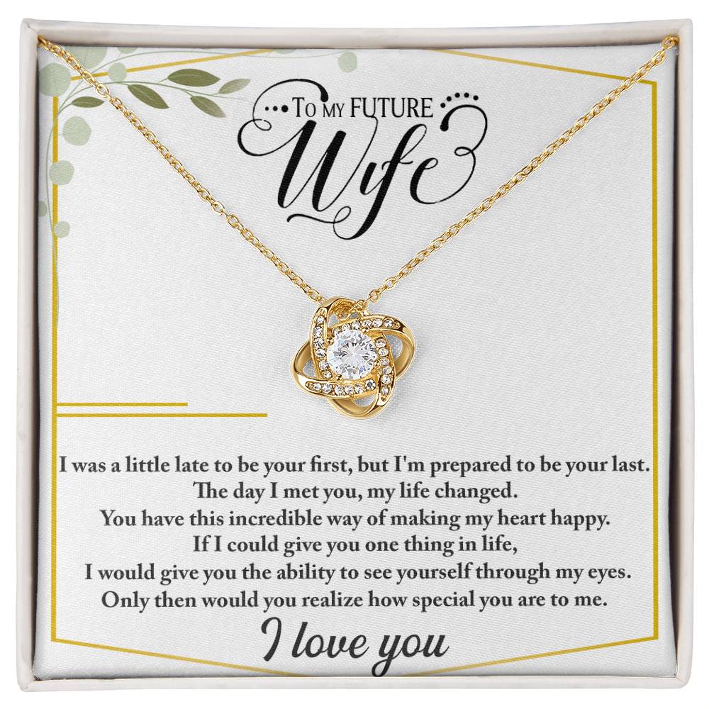 Future Wife -Love Knot Necklace
