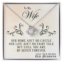 My Queen Forever - Love Knot Necklace