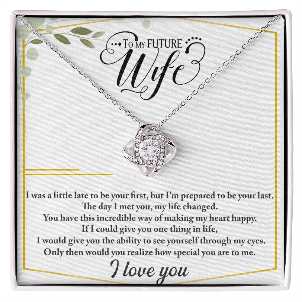 Future Wife -Love Knot Necklace