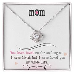 My Whole Life - Love Knot Necklace
