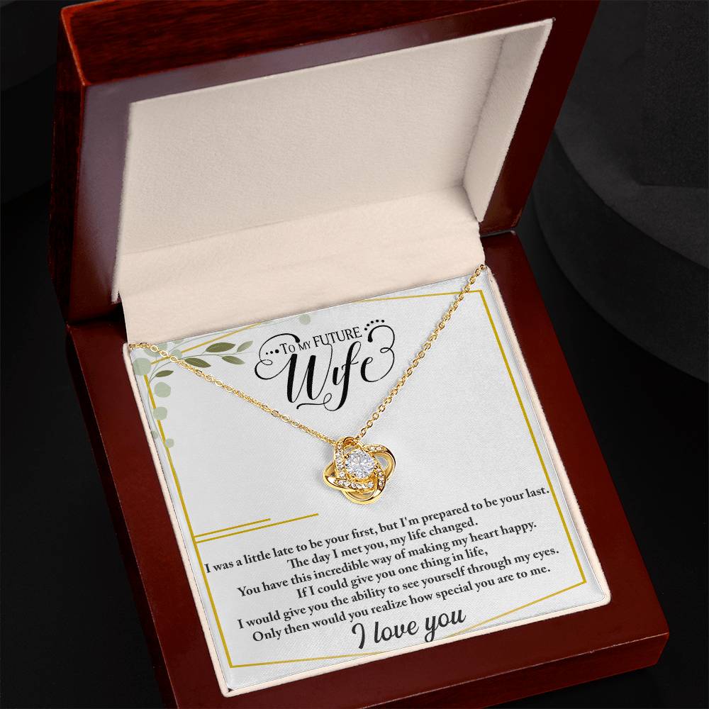 Future Wife -Love Knot Necklace