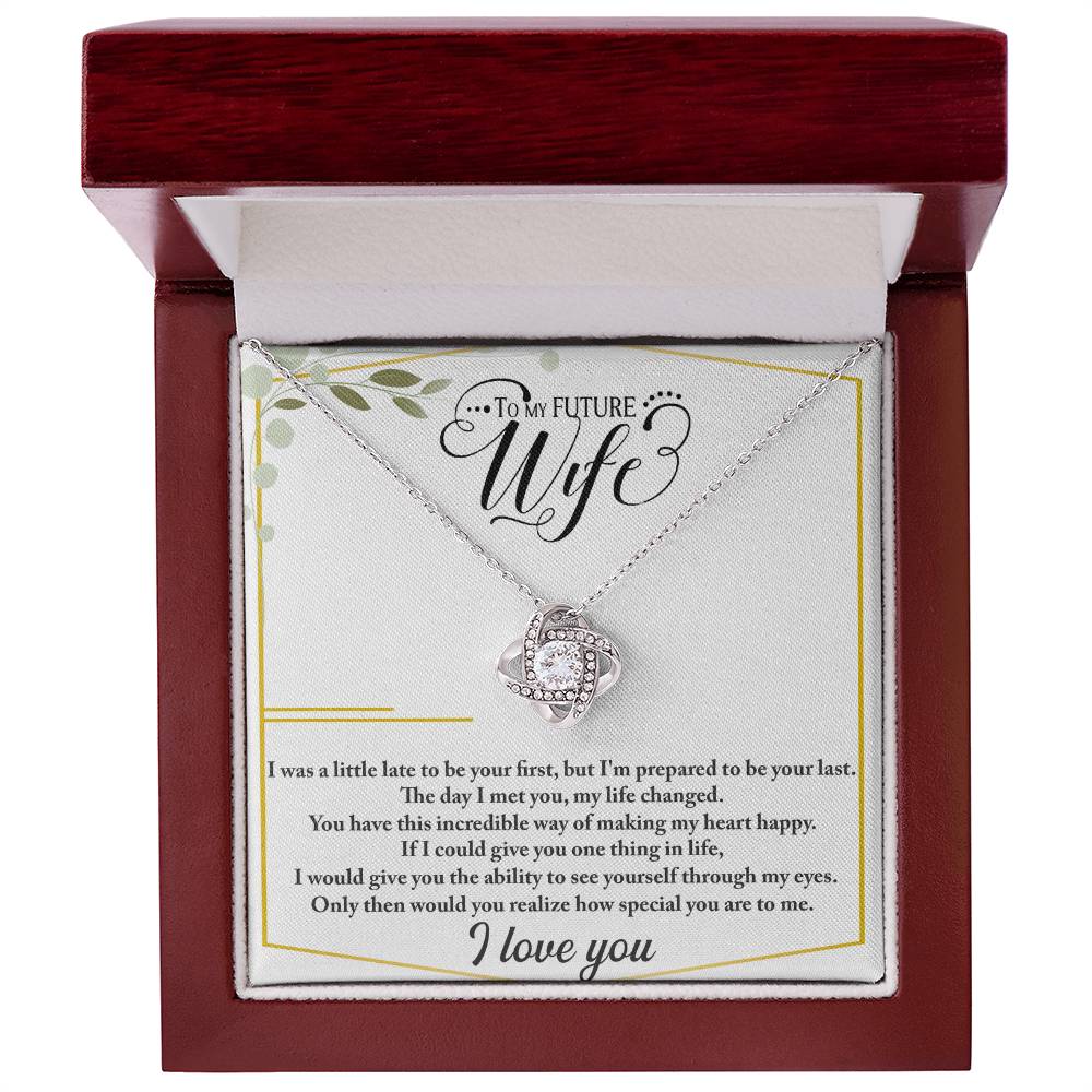 Future Wife -Love Knot Necklace