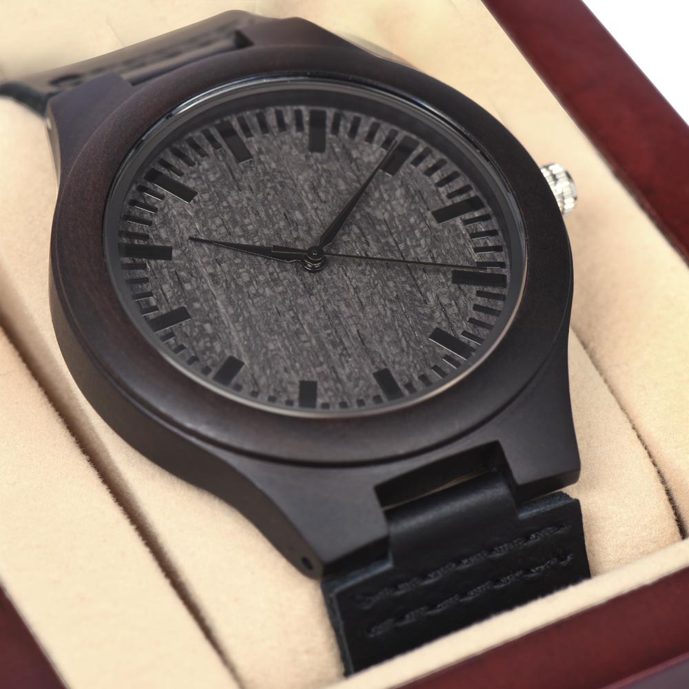 Dad's Love -Wooden Watch