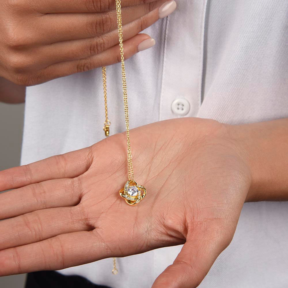 Love Knot Necklace – alternate product view 4