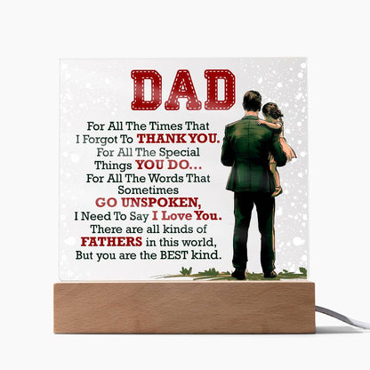 Thank You Dad 