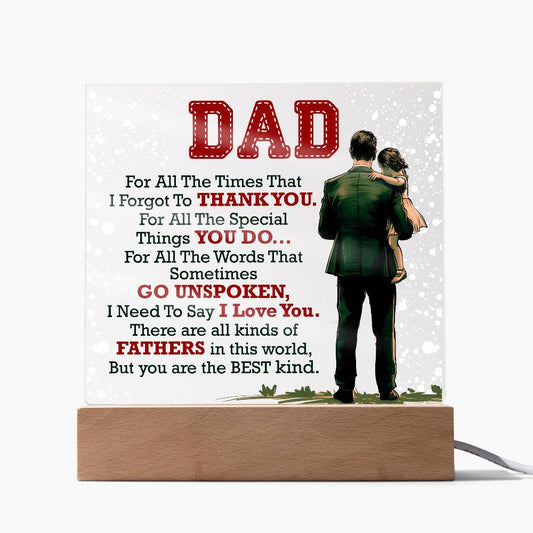 Thank You Dad 