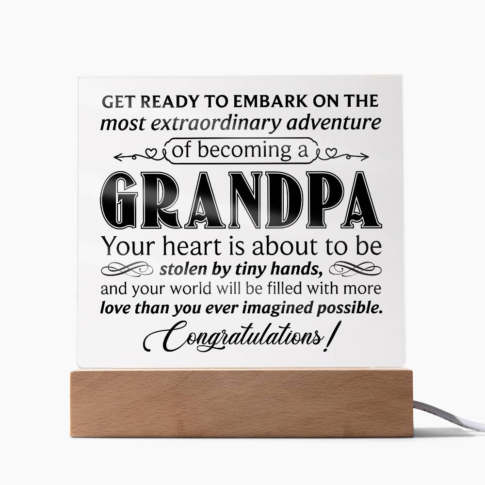Grandpa Acrylic Square