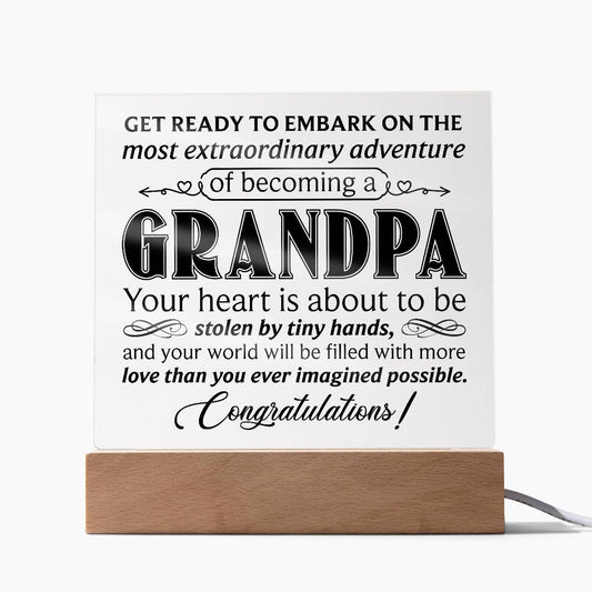 Grandpa Acrylic Square