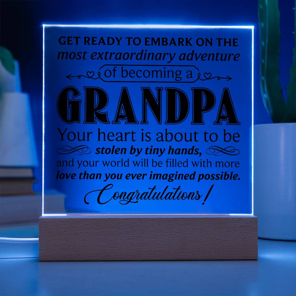 Grandpa Acrylic Square