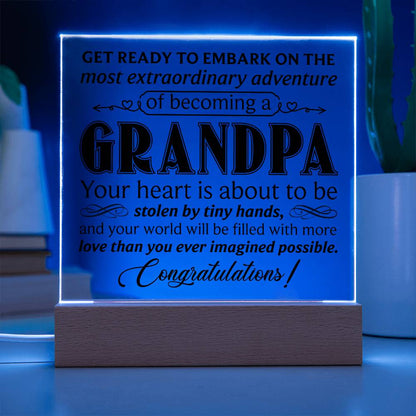 Grandpa Acrylic Square