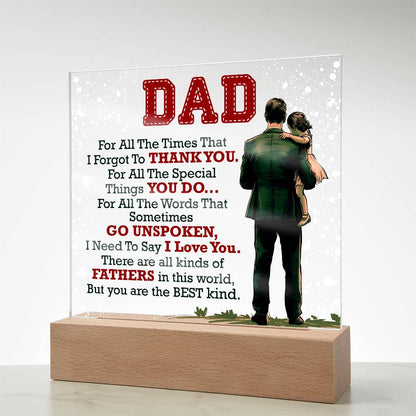 Thank You Dad 