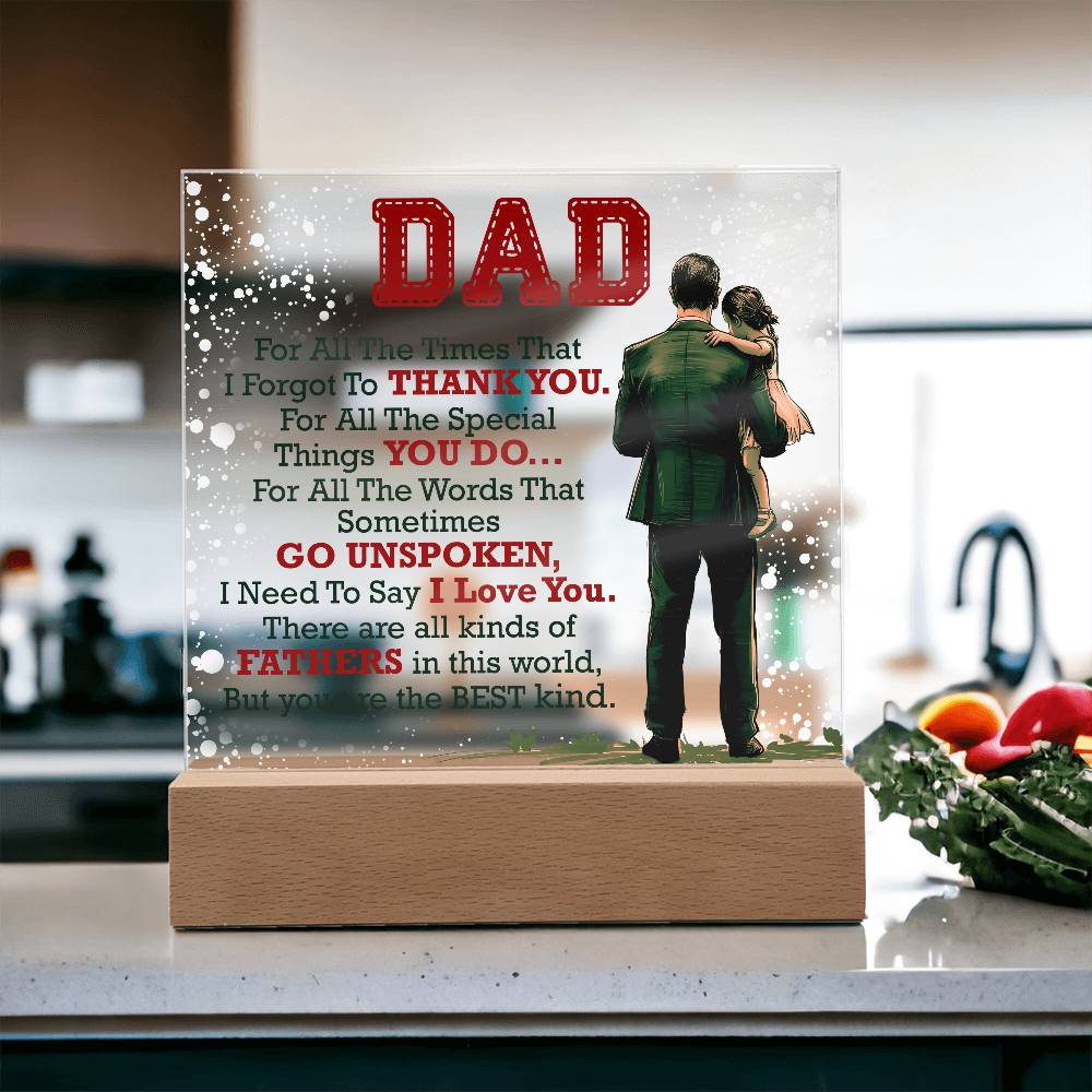Thank You Dad 