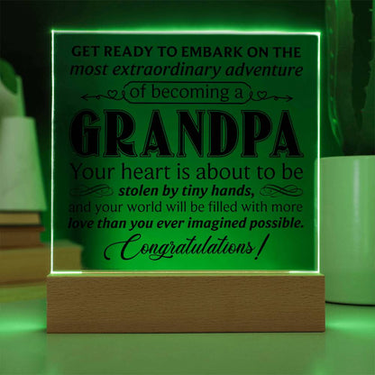 Grandpa Acrylic Square