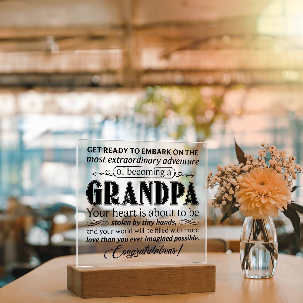 Grandpa Acrylic Square