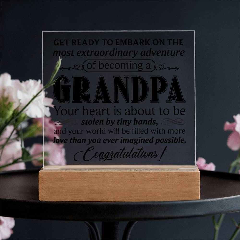 Grandpa Acrylic Square