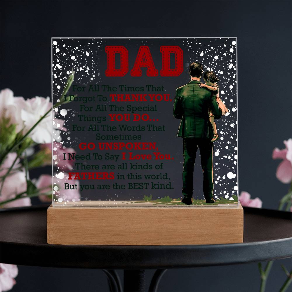 Thank You Dad 