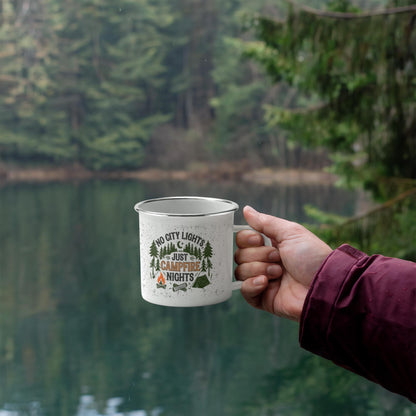 No City Lights -Camping Mug