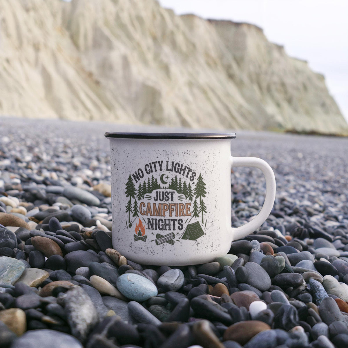 No City Lights -Camping Mug