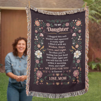 To My Daughter -Heirloom Blanket