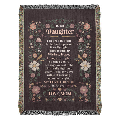 To My Daughter -Heirloom Blanket
