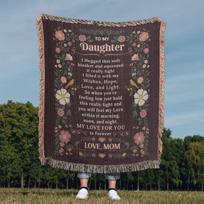 To My Daughter -Heirloom Blanket