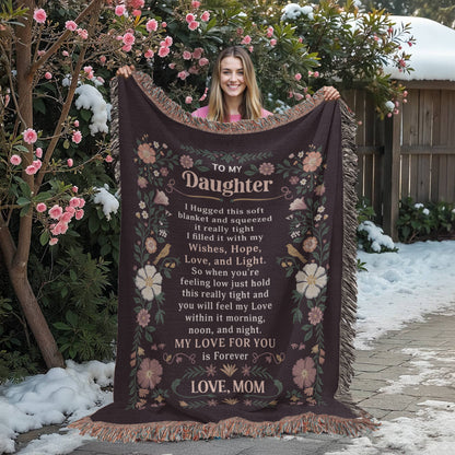 To My Daughter -Heirloom Blanket